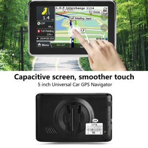 GPS AUTO juncolour 5 inchs Navigation universelle 256MB 8GB