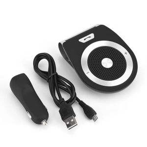 KIT BLUETOOTH TÉLÉPHONE HURRISE kit voiture Bluetooth Kit mains libres Bluetooth sans fil intelligent pour voiture Clip Visière Haut-parleur