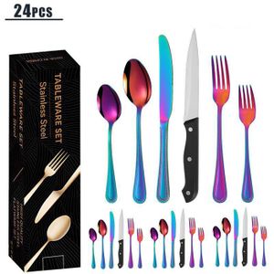 Achat / vente ménagère 24 pièces en inox Titanio jay