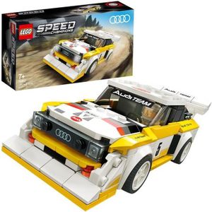 ASSEMBLAGE CONSTRUCTION LEGO® Speed Champions 76897 Audi Sport quattro S1,