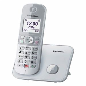 Téléphone fixe Le téléphone sans fil Panasonic kx-tg6851sps argen