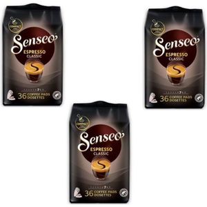 SENSEO Café Cappuccino 8 dosettes souples - Lot de 5 (40 dosettes) -  Cdiscount Electroménager