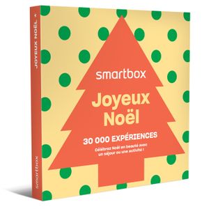 COFFRET THÉMATIQUE SMARTBOX - Joyeux Noël - Coffret Cadeau | 1 séjour