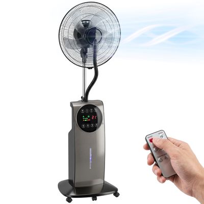 Ventilateur Brumisateur -Bleu | Leroy Merlin