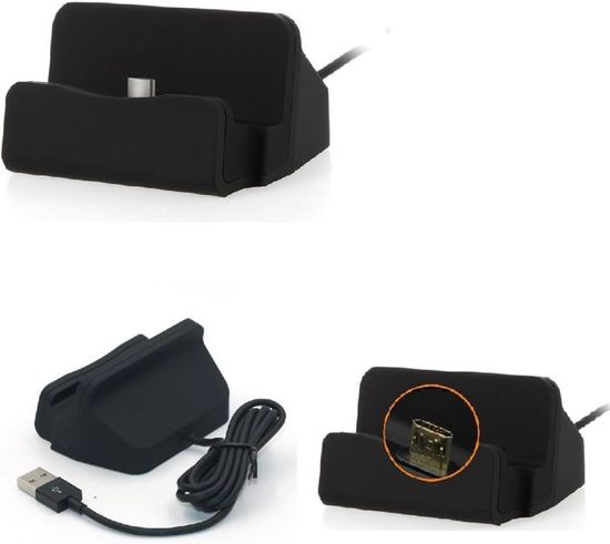 4 In 1 Set Accessori Ricarica Per Gigaset GS5 Lite – 2 Cavi USB-C, Caricatore Da Muro E Da Auto - 5