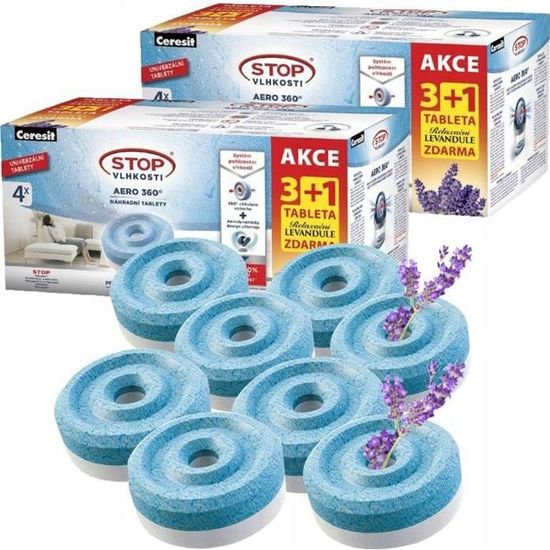 Lot De 3 Recharges Anti-Humidité 1 Kg - Sans électricité, Pour Pièces Jusqu'à 35 M², Absorbeur D'humidité