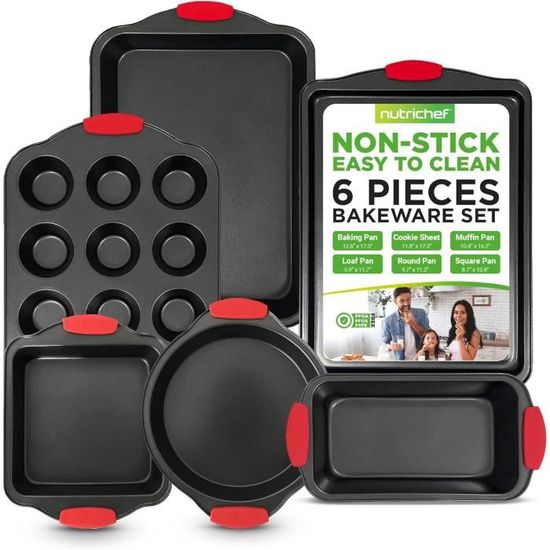 Moule à Pizza Antiadhésif 35,5 Cm - Pour Four, Plaques Et Cuisson Polyvalente - Revêtement Durable