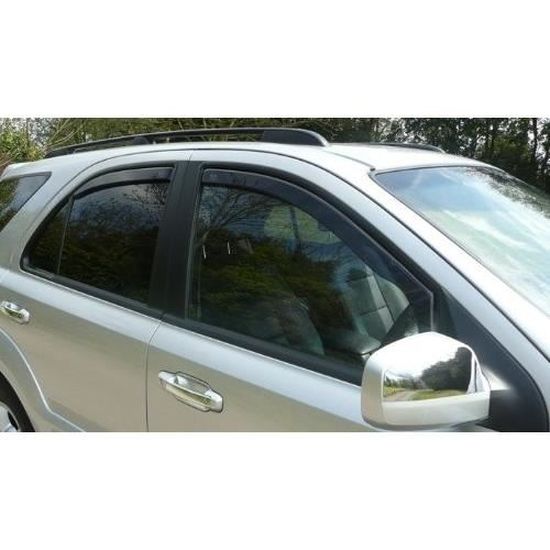 Déflecteurs De Vent Heko Pour Toyota Yaris 3 Portes 2005-2012 - Set De 2, Montage Intérieur