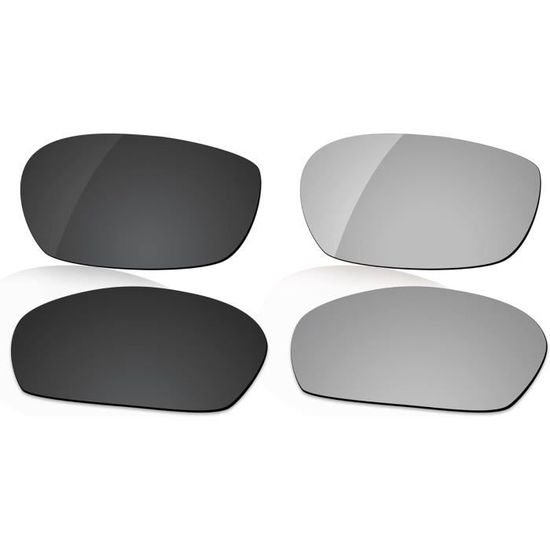 Verres Polarisés De Remplacement Pour Lunettes De Soleil Oakley Batwolf