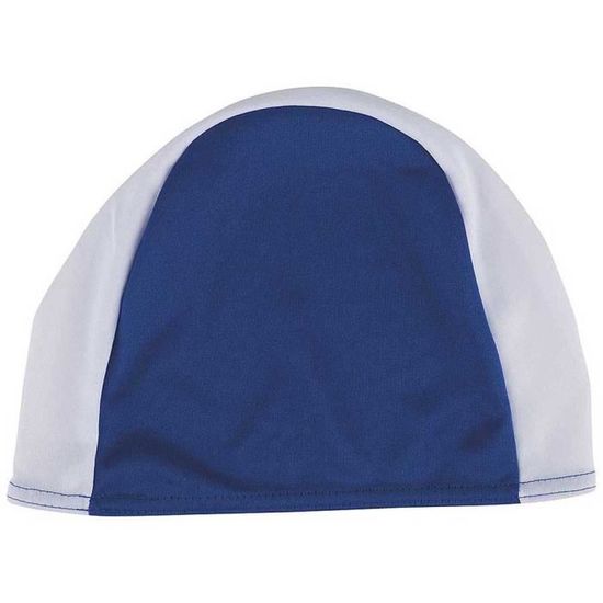 Bonnet De Bain En Tissu Bleu Unisexe | Élastique, Confortable, Séchage Rapide | Pour Natation Et Aquagym