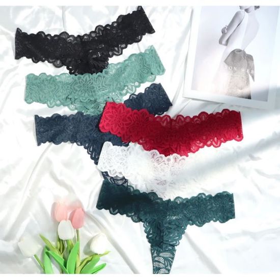 Ohyeahlady Tanga Ouvert Femme Grande Taille String Fendu Dentelle Culotte Chic Tenu Hot Dessous Ronde Slip Bresilien Sous Vetements Feminins Underwear Lingerie Ouvert S Xxl