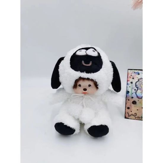 Peluche Kiki Monchhichi pour filles de 80cm - Jeux - Jouets