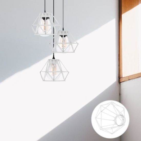 Couverture de lustre minimaliste creux pour la lampe à domicile lustre - suspension luminaire d'interieur