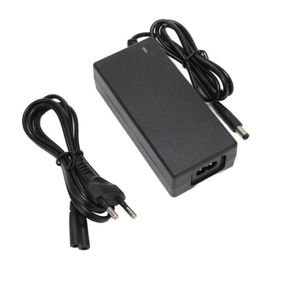 Chargeur 42V 2A Triple Interface – Pour Batteries Li-ion 36V, Surveillance Tension, Sécurité Multi-protections