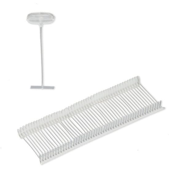 Pokornys Fils D'Agrafage Plastique Incolore Standard 5000 Pièces - Pour Étiqueteuse Textiles Et Vêtements