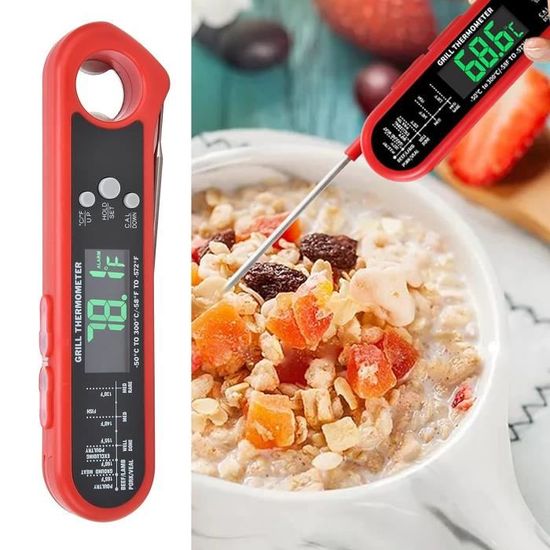 Thermomètre Numérique Professionnel EM502C Avec Sonde -50°C à 300°C Pour Cuisine Restauration