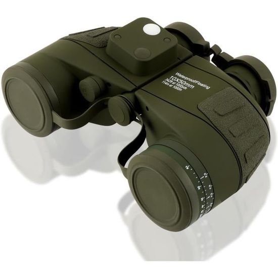Jumelles kaki étanches HTR 10x42 SOLOGNAC