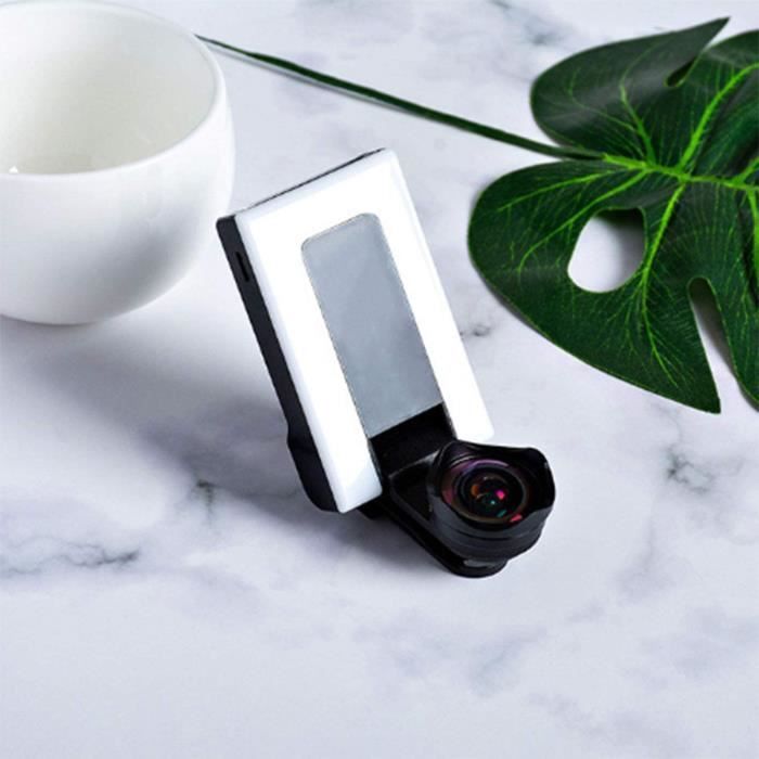 Anneau Lumineux Selfie Rechargeable 5000mAh - 150 LED RGB, Luminosité Réglable - Pour Smartphone Et Ordinateur