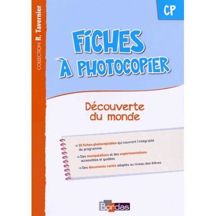 Fiches A Photocopier Decouverte Du Monde Cp Cdiscount Librairie