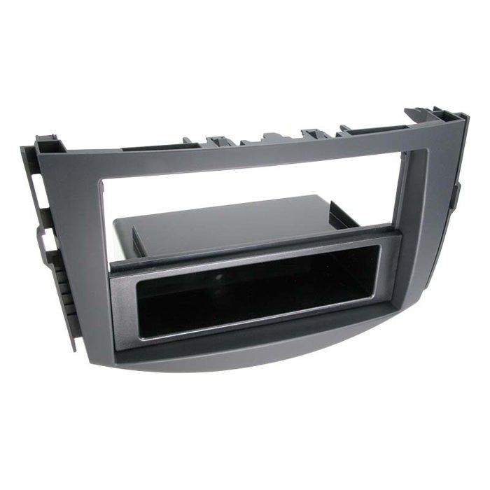 Adaptateur de façade 2-DIN avec vide poche Toyota RAV 4 2006 > noir