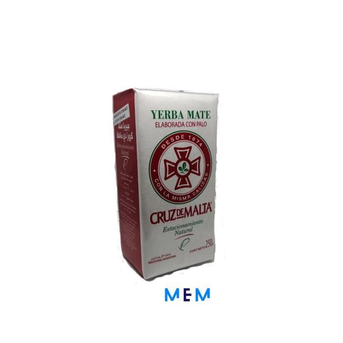 Yerba maté 250 gr CRUZ DE MALTA