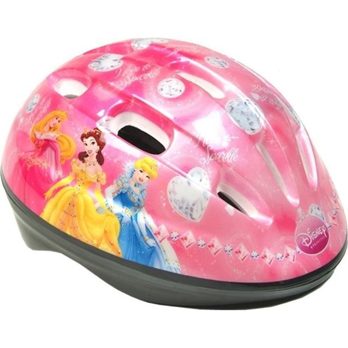 Casque vélo disney princesse enfant