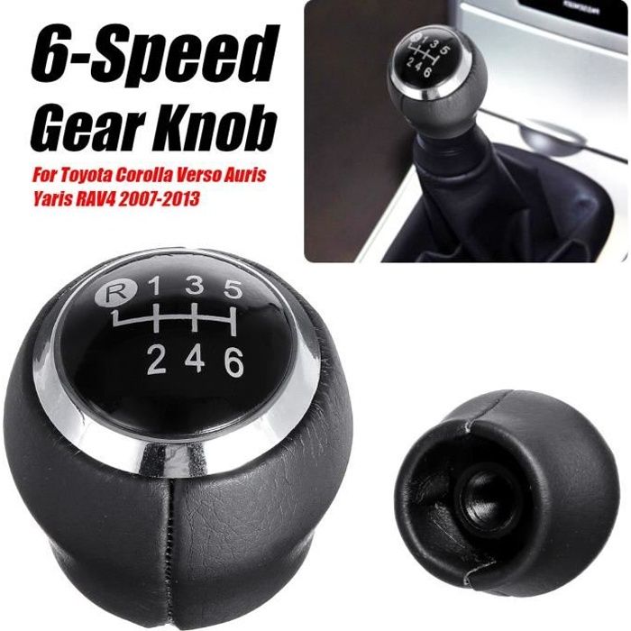 6 Speed -Levier de vitesse 5 6, pour Toyota Corolla Auris Verso RAV4 Yaris 2007 2008 2009 2010 2011 2012 2013