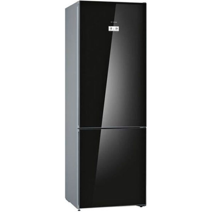 Bosch - Réfrigérateur Combiné 70Cm 435L A++ Nofrost Noir - Kgn49Lbea