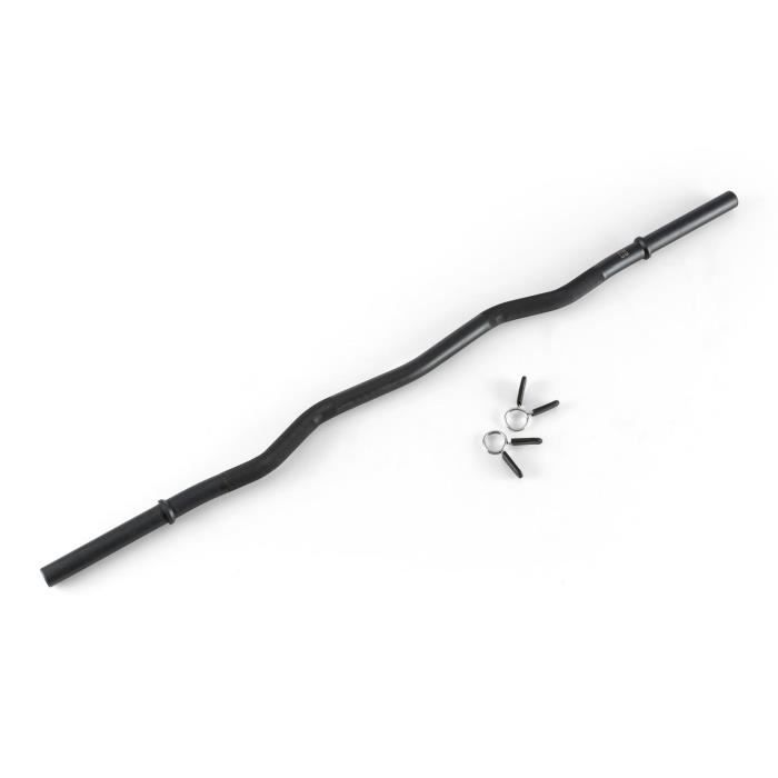 CAPITAL SPORTS Accretor 120 CB Curl barre 120cm-30mm-max. 180 kg Acier - noir