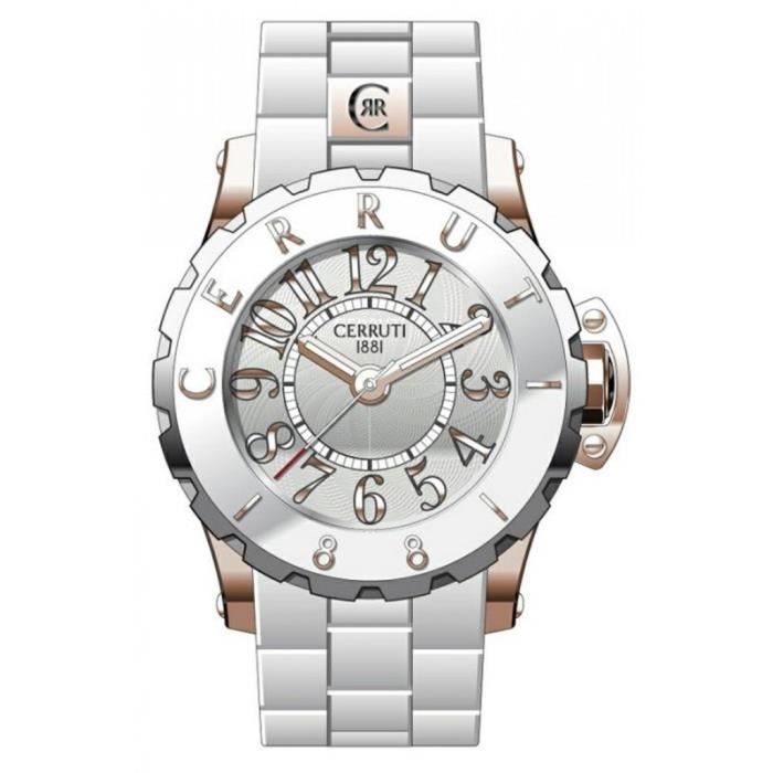 Montre Cerruti ᐧ - Homme ᐧ -Cadran: ceramique ᐧ - Bracelet: ceramique