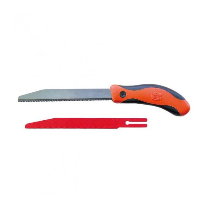 Scie de voleur 2 lames FISCHER DAREX - 180 mm - Bois métal