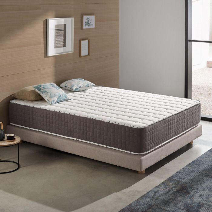Sur-matelas TOPPER ATLAS à mémoire 180x200 cm + mousse HR ACTIVE LATEX® + Coutil en coton hypoallergénique COSMOS®