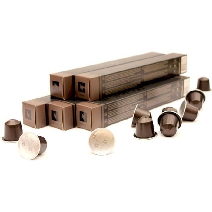 NESPRESSO N°8 Roma Lot de 50 capsules café neuf