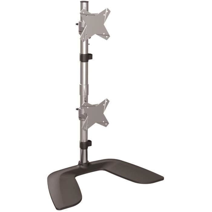 StarTech.com Bras pour écran PC double affichage à fixation verticale - Aluminium (ARMDUOVS)