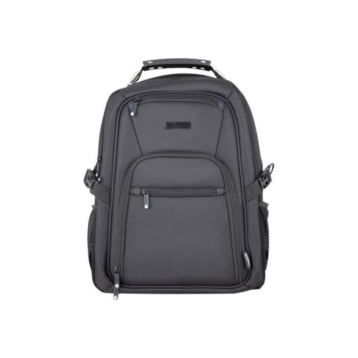URBAN FACTORY Sacoche de transport - Sac à dos Style pour Ordinateur Portable 43,9 cm (17,3-) - Noir - Étanche - Acier Manche