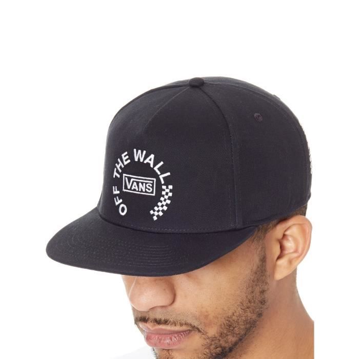 Casquette Snapback Vans OTW Distort Noir