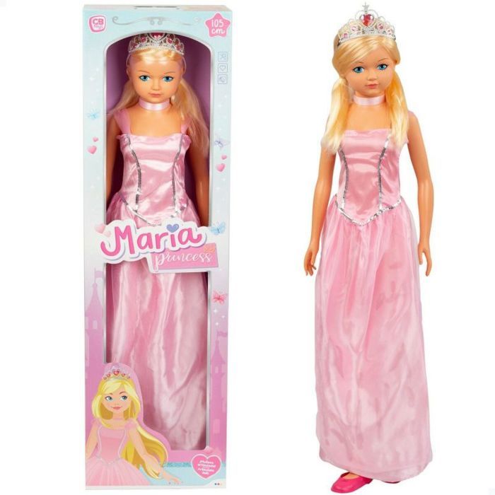 Poupée - Colorbaby - 43993 - 10 cm - Cheveux coiffables - Rose