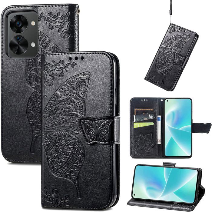 Coque Souple TPU Silicone Pour OnePlus Nord 2T 5G - Protection Anti-choc, Antidérapante - Noir - 9