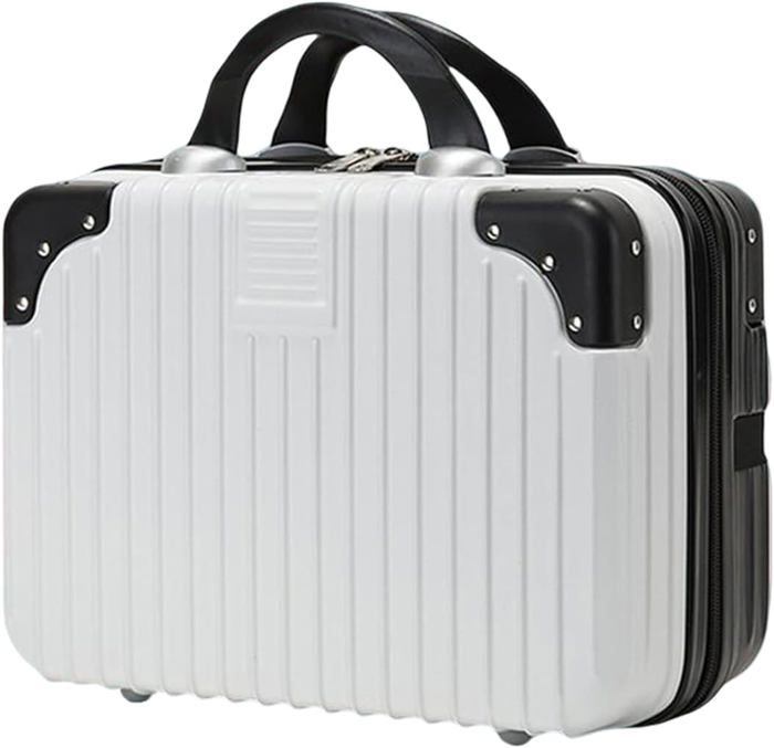 Trousse De Toilette Grande Capacité – Sac Maquillage Imperméable Avec Compartiments & Séparateur Transparent – Parfaite Pour Voyages