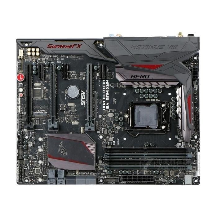 Carte mère ASUS ROG MAXIMUS VIII HERO ALPHA Intel Z170 LGA 1151 4xDDR4 64GB ATX - Reconditionné Asus sur Cdiscount Seconde Vie