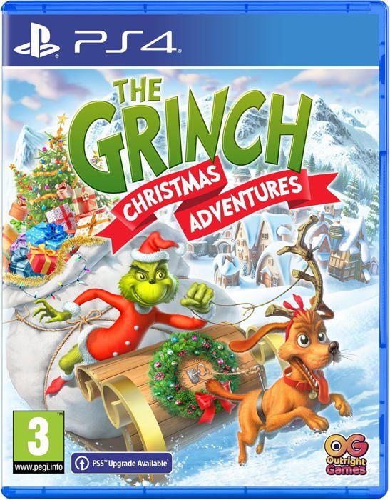 Jeu PS4 The Grinch Christmas Adventures Version Import Jouable en Français Aventure Standard