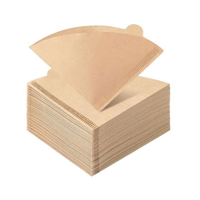 Lot de 300 filtres à café Taille 1 En forme de V En papier Cône Pour cafetière gobelets machines à café (1 à 2 tasses)