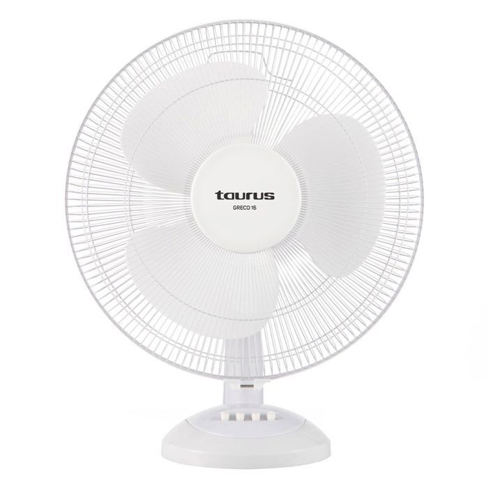 Ventilateur de bureau - TAURUS - Greco 16 - Ø 40 cm - Blanc - 40 cm - Taurus