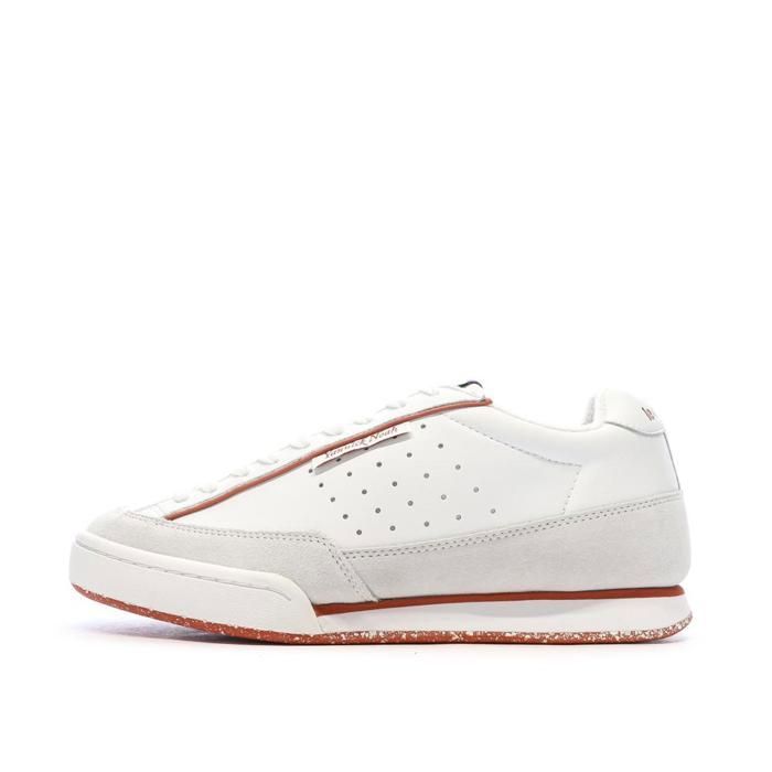 Le Coq Sportif Baskets Blanches Homme Le Coq Sportif Noah Club Terre Battue