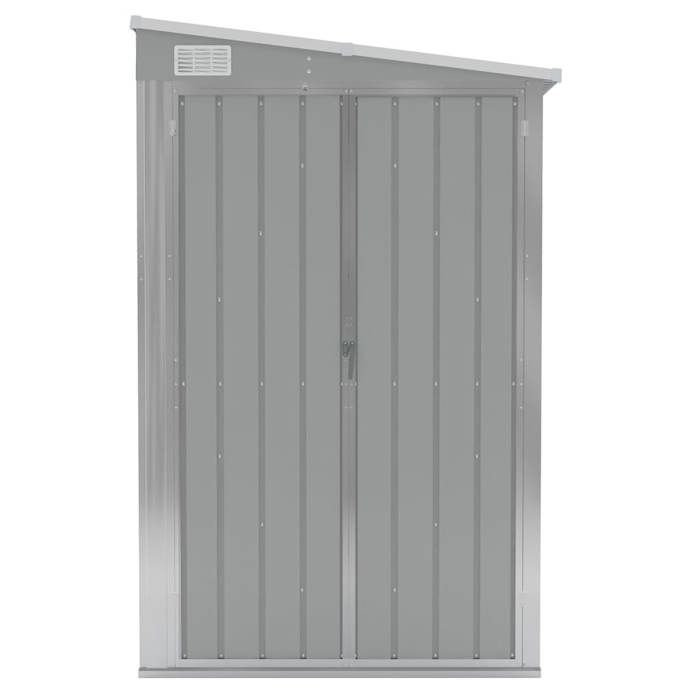 En PromotionAbri de jardin Moderne - ABOTT@ abri de rangement/Armoire haut - mural Gris 118x194x178cm Acier galvanisé B1466384
