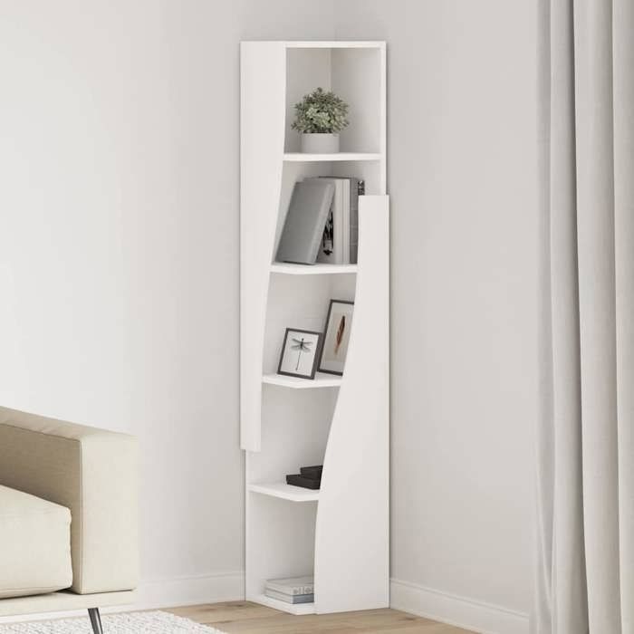 (Vente chaude)Meuble dangle 1PC - SWEETY - Support/Cabinet rangement - Dessus robuste - 27 5x27x140cm - bois dingénierie 532952