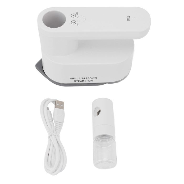 OMABETA Petit fer à repasser électrique Petit fer électrique sans fil Portable Rechargeable à vapeur informatique peripherique - Omabeta