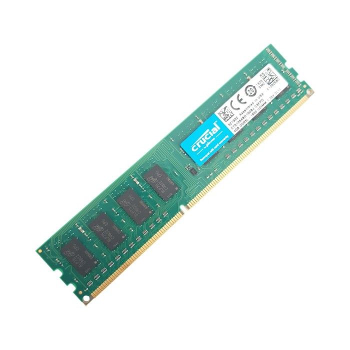 4Go RAM DDR3L CT51264BD160BJ.C8FPD DIMM PC3L 12800 1Rx8 Très bon état - vue 2