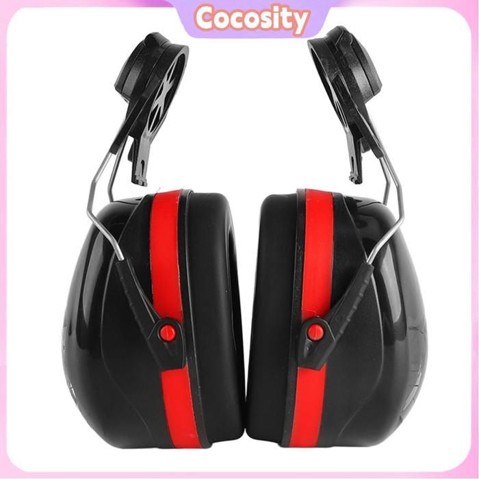 Casque antibruit télescopique réglable réduction du bruit PVC et éponge pour la Construction