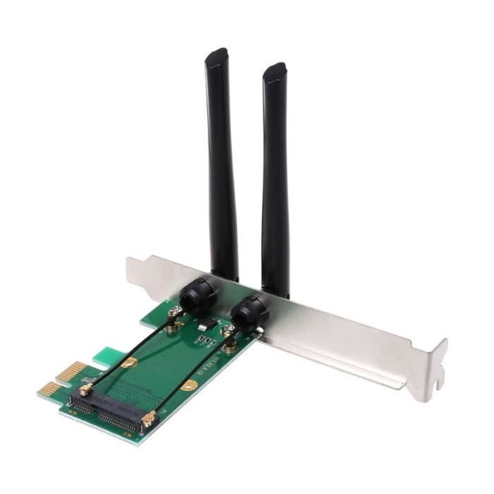Wifi 6E Carte Sans Fil,Intel Ax210 Adaptateur Réseau Tri-Bande 5400Mbps
